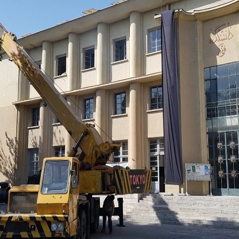 اجرای آسانسور در پردیس مرکزی دانشکده فنی دانشگاه تهران