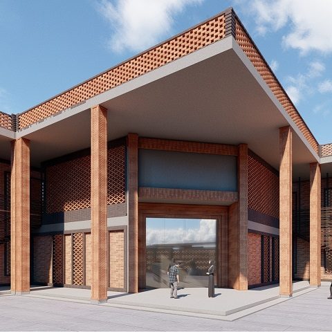 پروژه طراحی پانسیون و مدرسه پاک